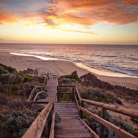 Sunset Over the Indan Ocean