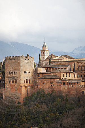 Alhambra Place, Granada,Spain