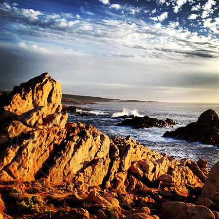 Sunset at Canal Rocks
