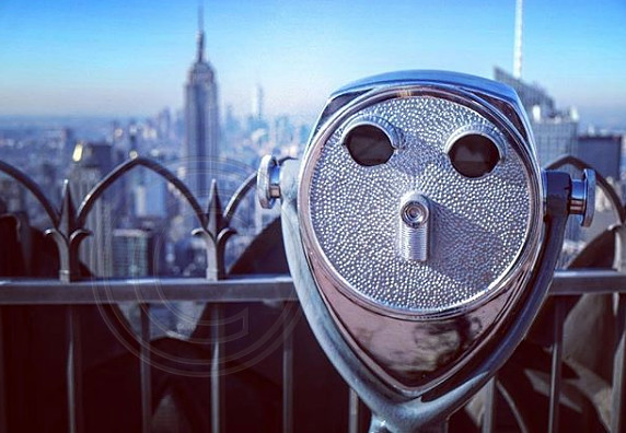 NYC top of the Rock.